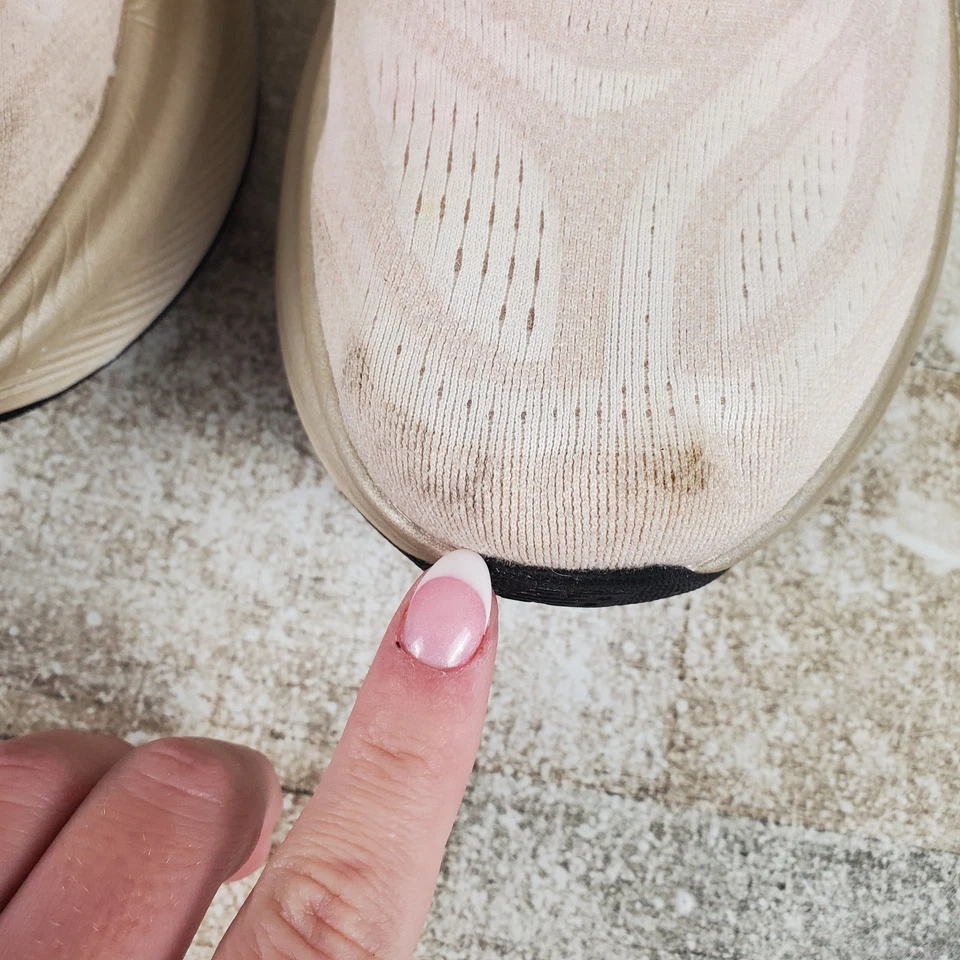 New Balance Fresh Foam X More V6 Women Shoe Sz 8.5 B Beige Lace Up Sneaker - Image 4 of 4