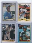 Ken Griffey Jr Seattle Mariners 4-Card Lot 1989 and 1990 Topps/Fleer/UD