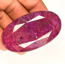 495.00 Ct Natural Huge Red Ruby Certified Museum Grade Oval Loose Gemstone
