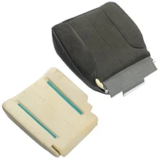 Front Driver Bottom Cloth Seat Cover and Foam Cushion Replacement for Ram SLT 