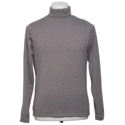 Ski Industries, Rollkragenpullover, Größe: M, Grau, Baumwolle/Polyester #XqO