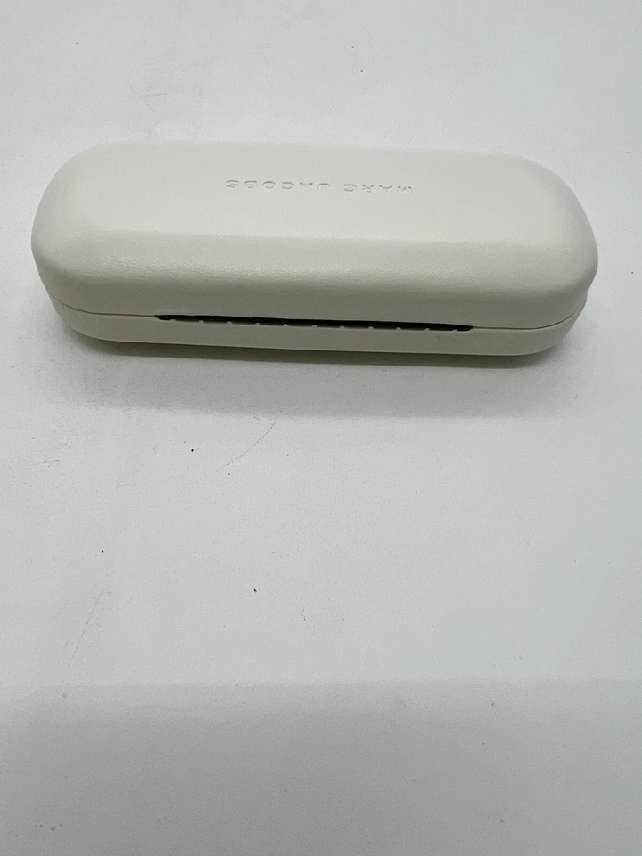 Marc Jacobs Blanco Extra Pequeño Vacío Clamshell Gafas de sol Gafas Estuche Solo Foto 4 de 4