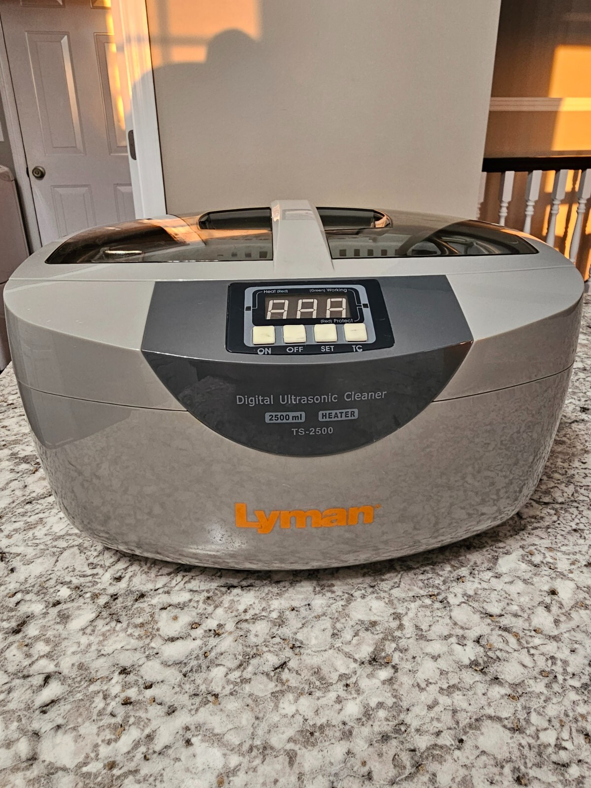 Lyman Turbo Digital Ultra Sonic 2500 Case Gun Parts / Jewelry Cleaner