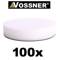Vossner® Polierschwamm X100 Weiß Soft 180Mm 37Mm Kletthaftung FüR Poliermaschine