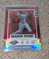2021 NOLAN ARENADO PANINI CONTENDERS OPTIC HOLO PRIZM #51 (CARDINALS)