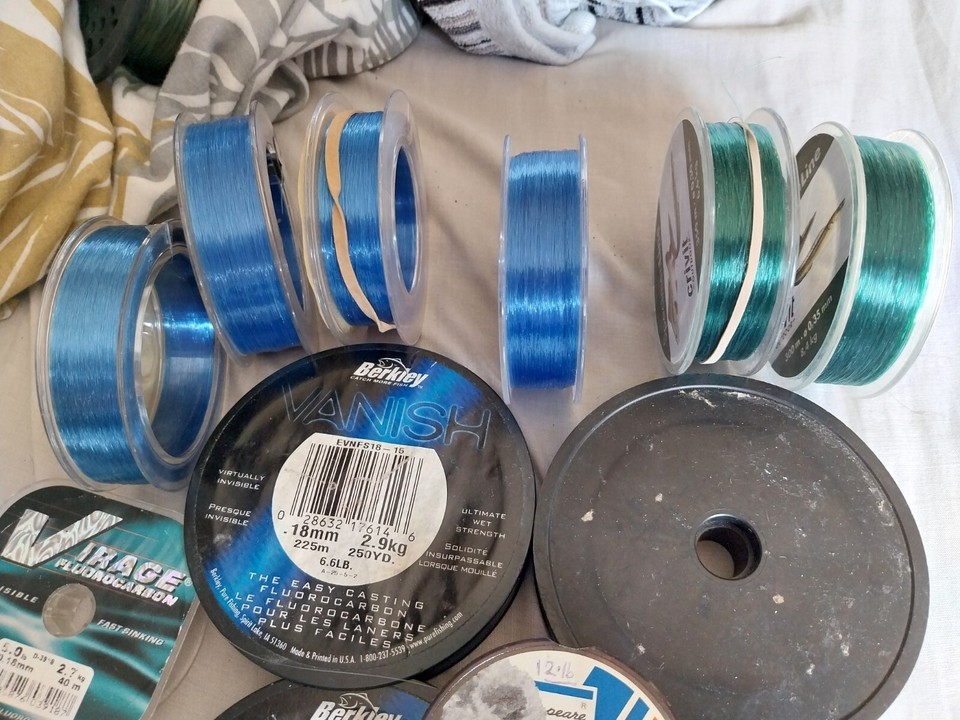 Job Lot Spools Fishing Line Carp Fly Coarse Tackle Trout Salmon eBay