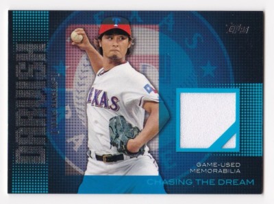 YU DARVISH 2013 Topps Chasing Dream Game-Used Memorabilia # CHR-YD 