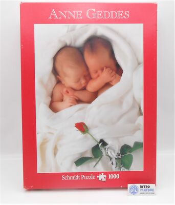 Schmidt Puzzle ANNE GEDDES Milly & Natalie 1000 Teile /R12F2