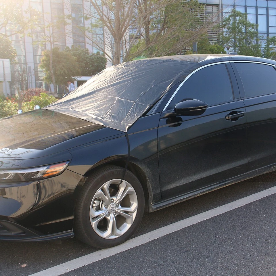 Parasol UV para Nissan - Cubierta de parabrisas delantero plegable | Summer Essential EE. UU. Foto 3 de 4