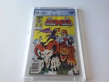 ANIMAX 1 CBCS 9.8 WHITE PGS NEWSSTAND NICKEL CITY PEDIGREE STAR COMICS LIKE CGC