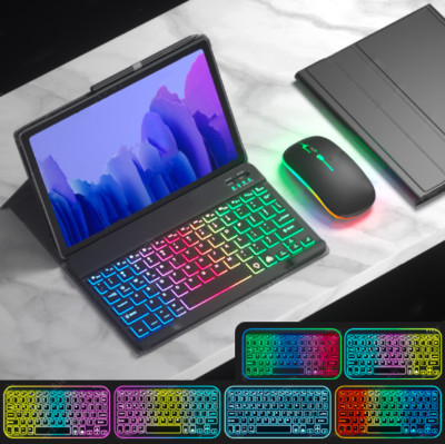 Für Samsung Galaxy Tab S9+, S9, S8+ Bookcover Tastatur Keyboard QWERTZ