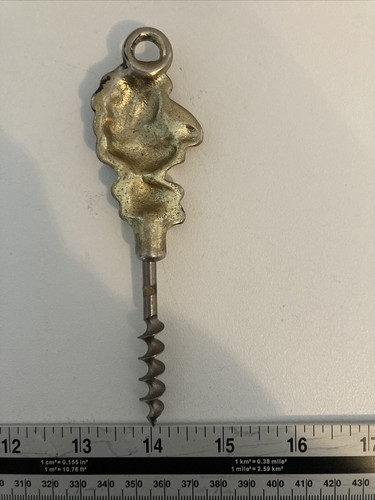 Antique Corkscrew Brass Figural Offers Open Fast Dispatch - Picture 6 of 6
