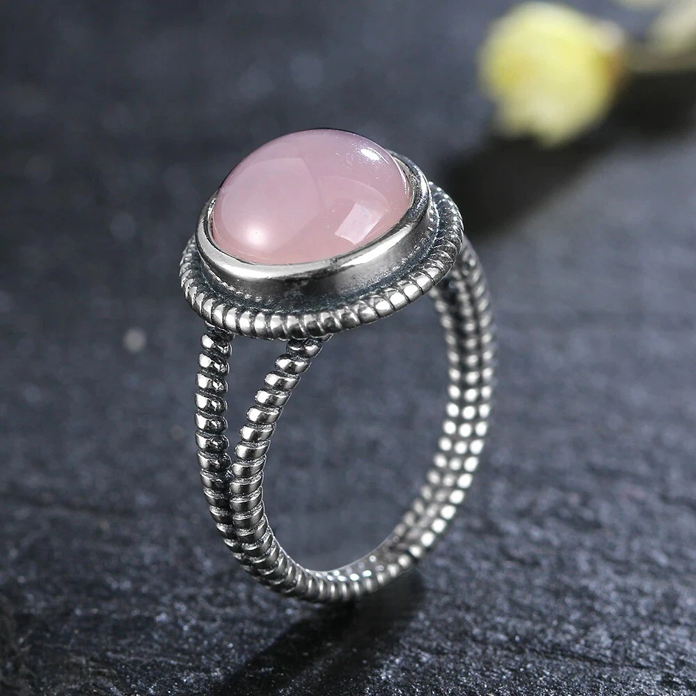 Buy Rose Quartz Ring,925 Sterling Silver,boho Ring,pale Pink Stone Ring,designer  Ring,long Stone Ring,lovers Ring,one of Kind Ring,gift for Her Online in  India … | Boho rings silver, Pink stone rings, Rose quartz