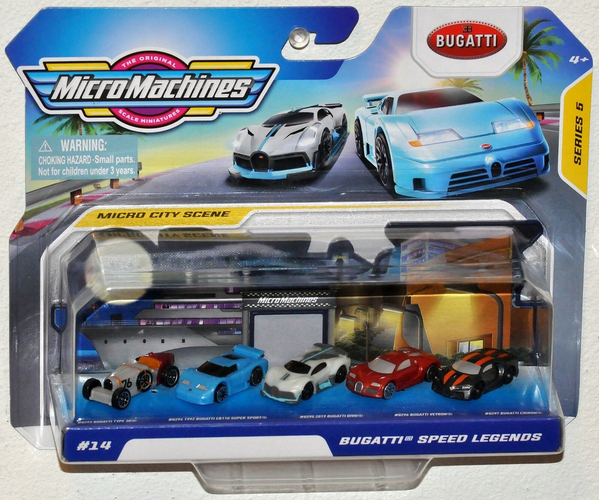 Micro Machines Series 5 Bugatti Speed Legends #14 Chiron