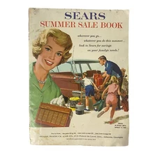 1959 Sears Roebuck and Co. Summer Sale Book Catalog GD Interior