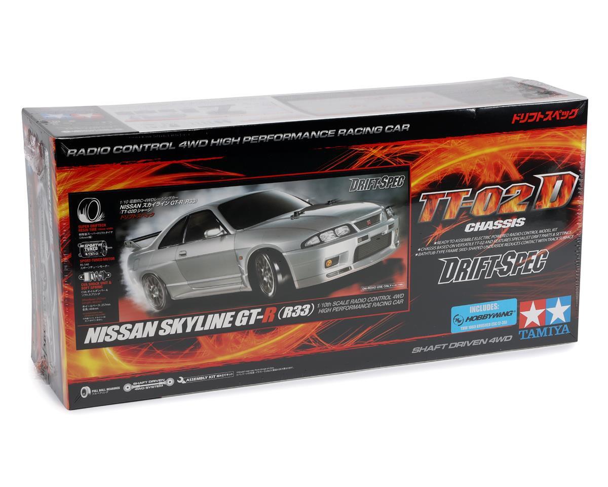 Tamiya Nissan Skyline GT-R R33 1/10 4WD Drift Spec Kit (TT