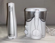 Waterpik Ultra Plus & Cordless Freedom Water Flosser - White