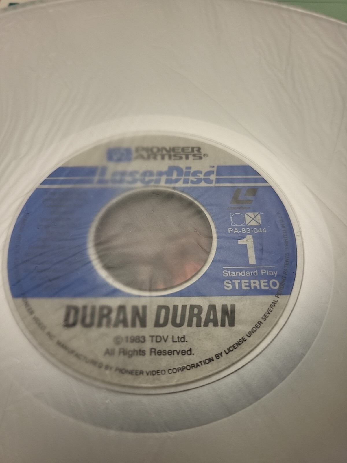 Duran Duran Standard Play Laserdisc eBay