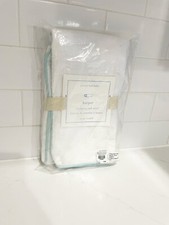 Pottery Barn Baby Harper White Changing Pad Cover Organic Cotton New