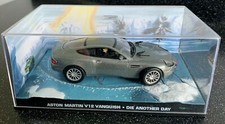 James Bond Collezione Auto Aston Martin V12 Vanquish Die Another Day Model 1:43