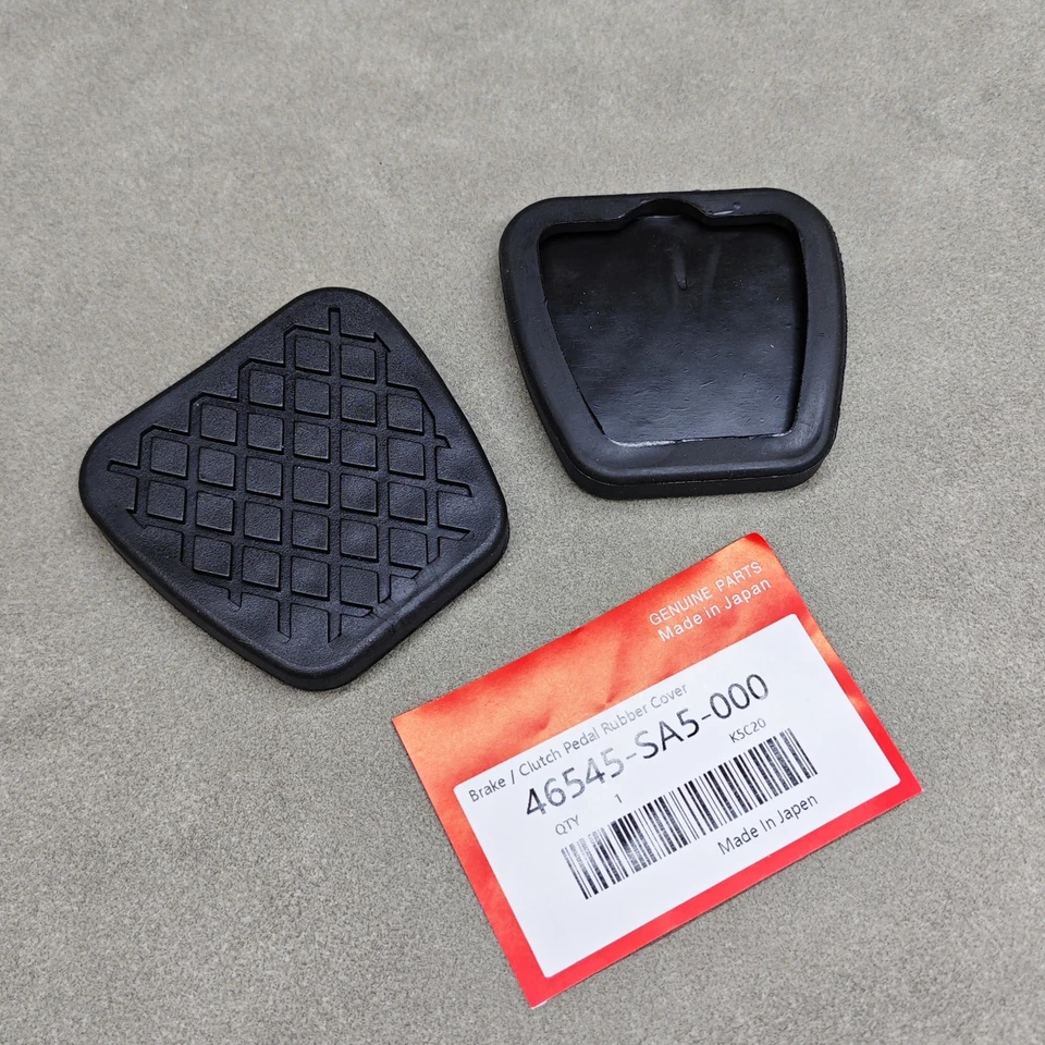New ! 2X Brake Clutch Pedal Rubber Cover Pads fits Honda Civic Accord Acura US Foto 4 de 4