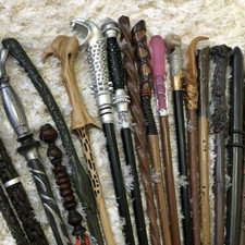 Varita HARRY POTTER Malfoy Hermione Dumbledore Cosplay Varita Mágica Cinta Caja NUEVO