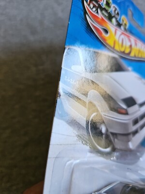 2013 Hot Wheels TOYOTA AE-86 COROLLA White 23/250 LITTLE BEND