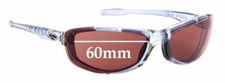 SFx Replacement Sunglass Lenses fits Smith Sequel II - 60mm Wide