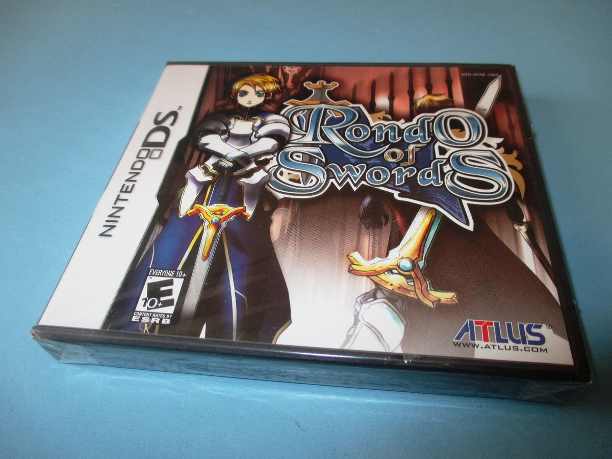 Rondo of Swords Nintendo DS Lite DSi XL 3DS NEW & Sealed