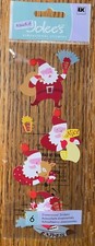 Jolees Christmas Santa Express Delivering X-Mas Gifts Nice Kid Scrapbook Sticker