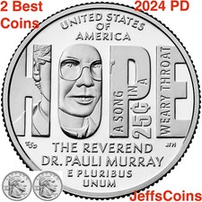 2024 P [DR. PAULI MURRAY] American Women Quarter Prices | Ungraded