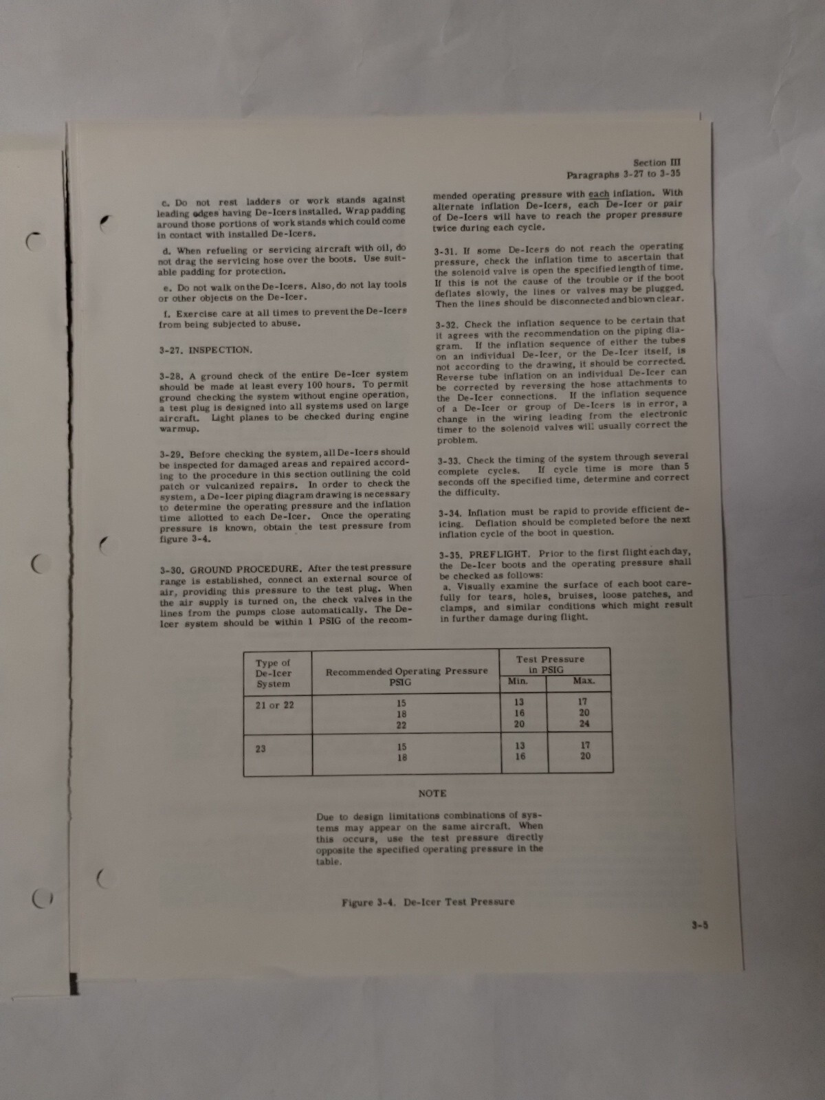 B. F Goodrich High Pressure Pneumatic De-Icers Maintenance Instructions-Original