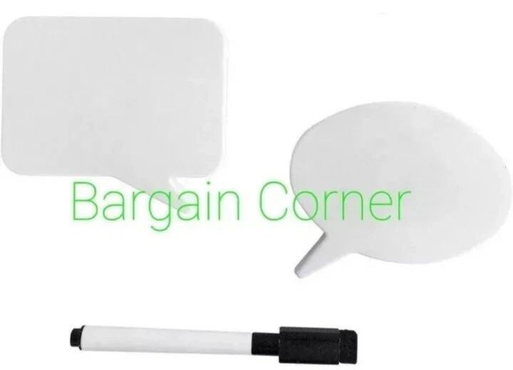 Magnetic Note Block Dry Erase Fridge Magnet Note Memo Message Reusable With Pen - Image 3 of 4