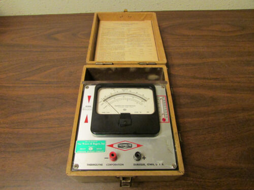Thermolyne Portable Pyrometer and Millivoltmeter Model PM-1K17