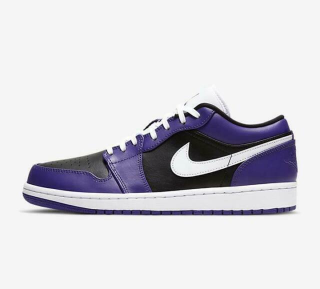 purple black nike