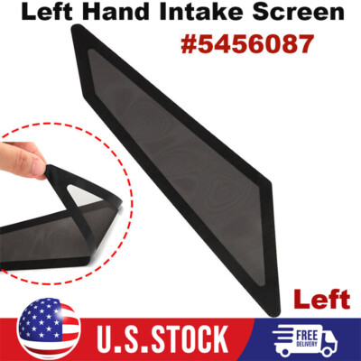 Left Hand Outer Intake Screen #5456087 For Polaris RZR Turbo R / Pro XP / Pro R