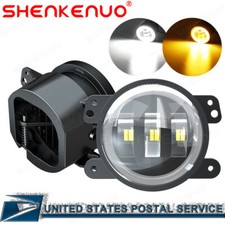 Front 4 Inch Round Fog Lights Driving Led Lamp For Jeep Wrangler Jk 2 Door 0715 Front 4 Inch Round Fog Lights Driving Led Lamp For Jeep Wrangler Jk 2 Door 0715