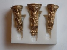 Dolls House  Cherubs Wall Corbels Silicone Mould  1 / 12 Th Scale