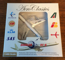 AEROCLASSICS - ALITALIA CARGO - DC-8-62F - I-DIWC - 1:400 - (NEW)