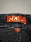 JUNIOR GIRLS BLACK SKINNY JEANS SIZE 1 BY ASTRO JEANS EUC LIGHTWEIGHT — photo 4