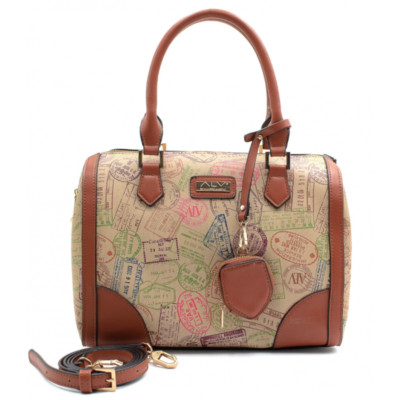 alviero martini bauletto mano tracolla safari denim borsa borse bag