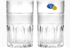 8oz Drinking Glass, 250 ml Premium Quality Crystal, SET OF 2, Neman