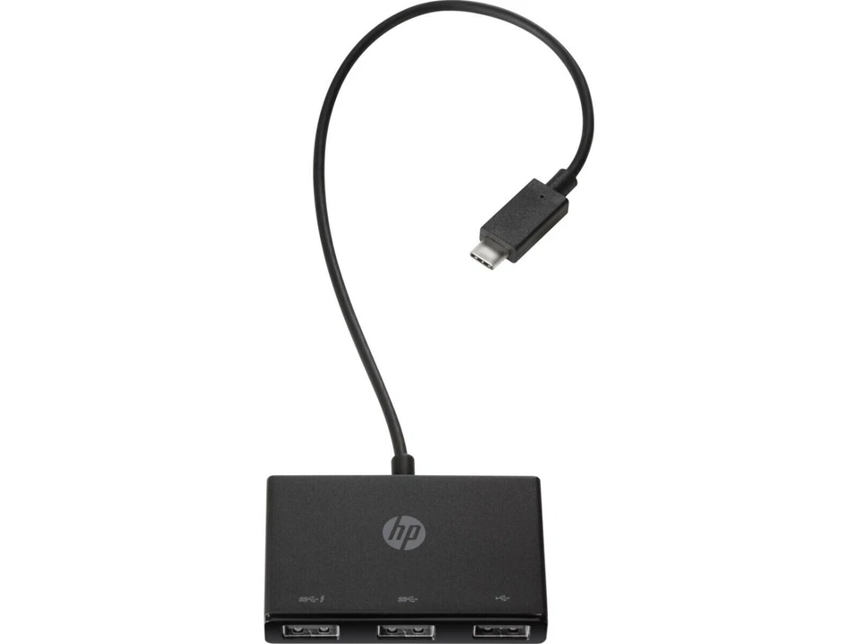 Hub HP USB-C a 3X USB Z6A00A hub USB multiporta MULTIPRESA SDOPPIATORE CIABATTA - Immagine 3 di 3