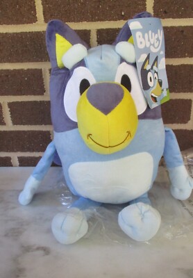 Bluey DOG Shaped Pillow Buddy-18''Tall Plush Chubby-Soft Fleece Feel -Jay Franco
