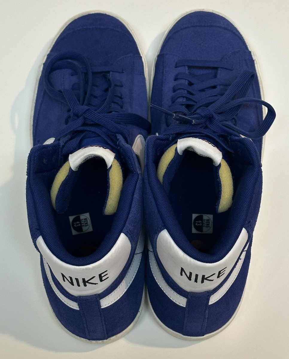 Nike Blazer Mid 77 Suede Deep Royal Blue Men’s Shoe Sneaker Size 13 Nike Blazer Mid 77 Suede Deep Royal Blue Men main image 2