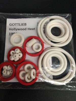 Kit D'élastiques Pour Flipper Gottlieb Hollywood Heat - Nécessaire Pour Maintenance