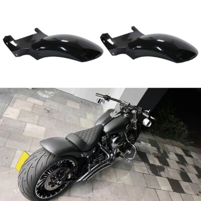 Motorcycle Gloss Black Short Rear Fender For HD 13-17 Breakout 08