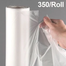 2 Rolls 12 x 20" Clear Plastic Produce Bag Kitchen Food Storage Fruits Vegetable