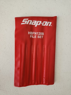 #ad #ad Snap On Tools HBFN120B 12Pc Mini Miniature Swiss File Set With Handle And Bag $179.00
