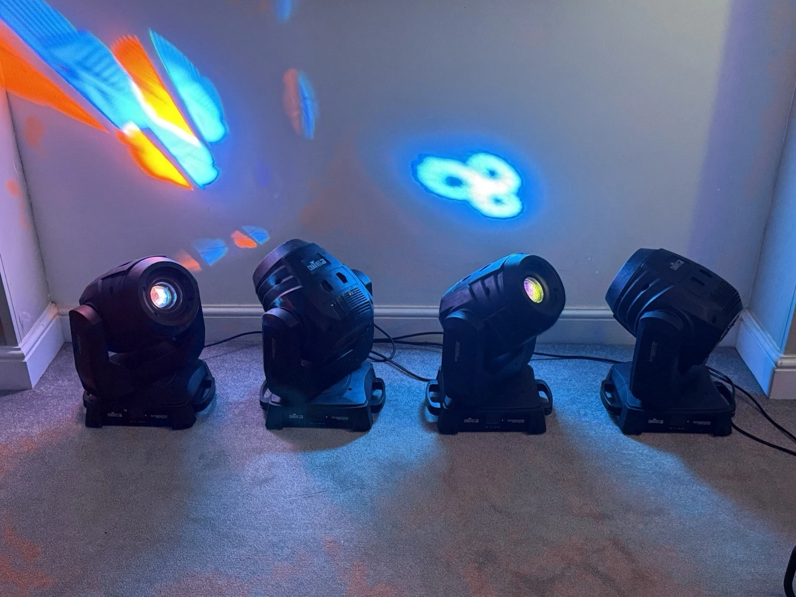 4x Chauvet DJ Intimidator Spot 400 IRC - Used Tested Working 4